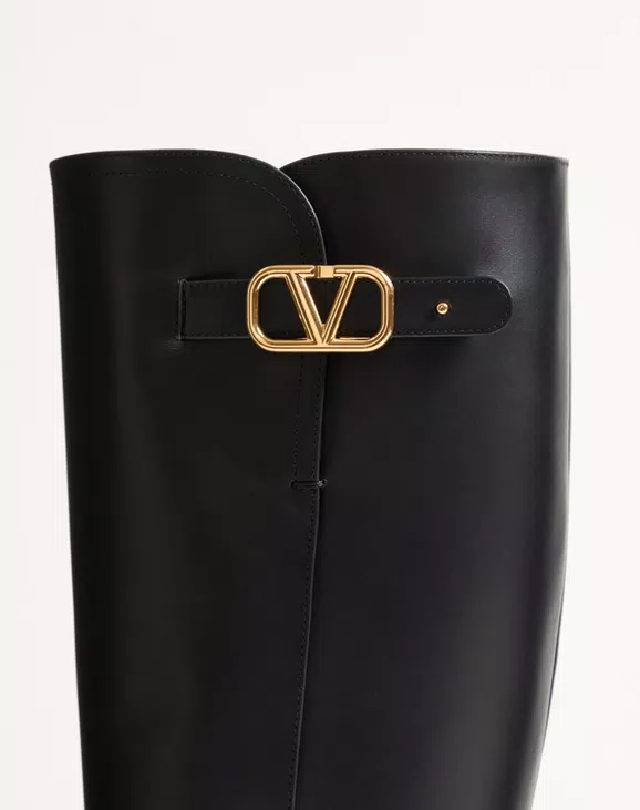 Valentino Vlogo Signature Calfskin Boot 70Mm - Image 2